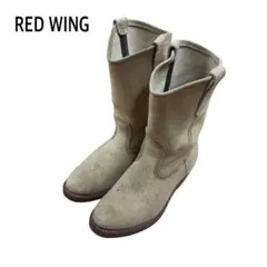 USA製 RED WING ペコス ブーツ スエード レザー エンジニア 7Eのサムネイル