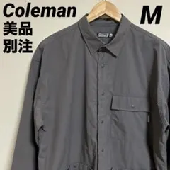 美品 Coleman 別注 ファンクショナブルシャツ ナイロンシャツ Mのサムネイル