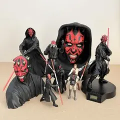 Star Wars ダース・モール フィギュア　8点セットのサムネイル