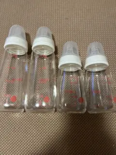 pigeon哺乳瓶 200ml×2本　120ml×2本　4本セット　スリムタイプ