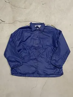 80s】ALPHA SPORTSWEAR ネイビー コーチジャケット アルファ - メルカリ