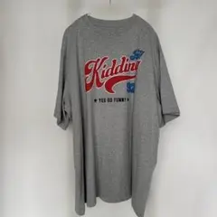 ANAPロゴプリント ゆったりTシャツ グレーのサムネイル