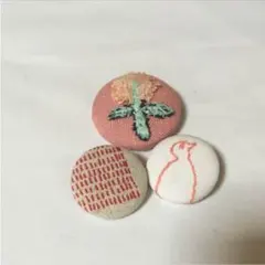 ブローチセット（ミナペルホネン、サマンサモスモス、ビュルデサボン好きな方に）