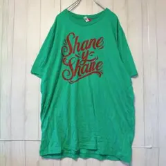 17-104 ベラキャンバス Tシャツ クルーネック半袖 プリント XL 緑