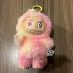 POP MART ラブブぬいぐるみ キーホルダー ピンク イエロー