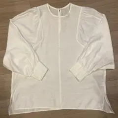 green labelrelaxing ドルマン袖ブラウス(ホワイト)