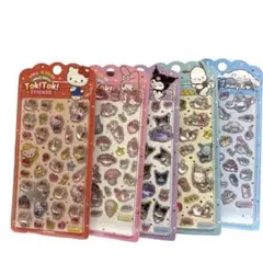 【正規品】韓国限定toktok サンリオ ボンボンドロップシール 5枚セット