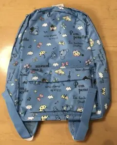 新品⭐︎ポンポネットリュックサックブルーのサムネイル