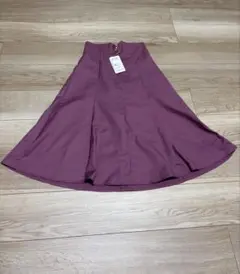 新品　タグ付き　フレアスカート ひざ丈　ミッシュマッシュ レディース　スカート