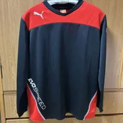 ★PUMA GO SPEED 長袖シャツ 黒/赤★ 男の子size160