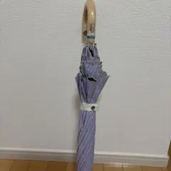 POLO ラルフローレン　1級日傘　軽量タイプ　紫色 ストライプ 長傘