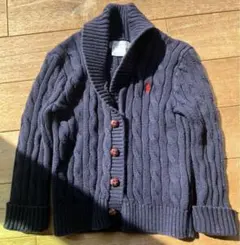 Ralph Lauren ケーブルニットカーディガン 24M キッズ　ベビー