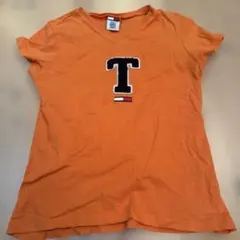 Tommy Jeans オレンジ Tシャツ 半袖