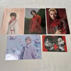 平野紫耀　クリアファイル 5枚セット