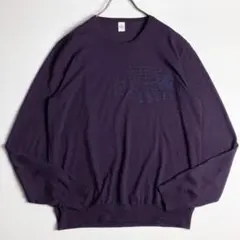 BERLUTI ベルルッティ ウール ニット セーター カリグラフィ パープルのサムネイル