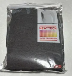 ※長期保管品です！！　ユニクロ　ヒートテック　タートルネックT（九分袖〕L