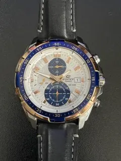 カシオ エディフィス EFR-539L-7C 本革ベルト 中古のサムネイル