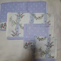 サンダーソン フェイスタオル ウォッシュタオル 計4枚セット