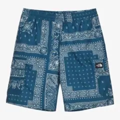 【海外限定】ノースフェイス ノベルティ カーゴショーツパンツ ペイズリー M