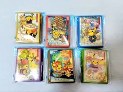 ポケモンカード デッキシールド 祭り 6種セット 各64枚入 新品未開封