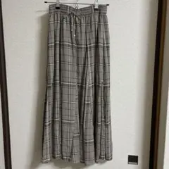 フレアスカート チェック柄 SHORT