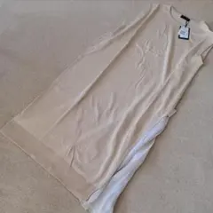 新品　Aga ワンピース　トップス　重ね着に　スコットクラブ系列　ヤマダヤ