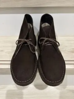 美品クラークスデザートブーツ　ブラウンUS9.5 27.5cm