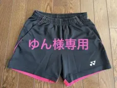 YONEX バドミントンパンツ JP SS ブラック/ピンク