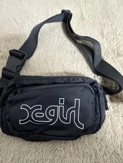 x-girl ボディバッグ・ウエストポーチ 黒