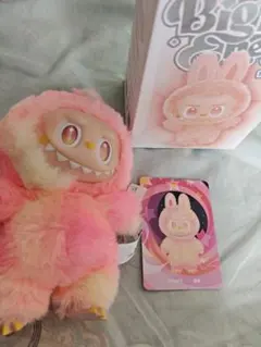 正規品 ラブブ LABUBU エナジー LOYALTY ピンク イエロー