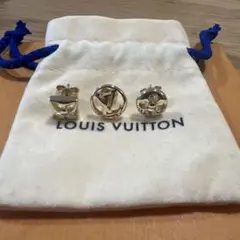 LOUIS VUITTON モノグラム スクエア ピンブローチ 3個セット LOUIS VUITTON モノグラム スクエア ピンブローチ 3個セット - メルカリ