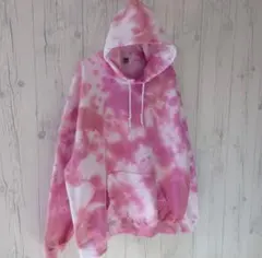 GILDAN ギルダン　タイダイ染め スウェット パーカー XLサイズ