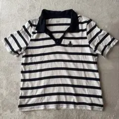 GAP ボーダー ポロシャツ 半袖 XSのサムネイル