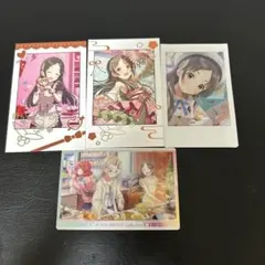 学マス 倉本千奈 コミケ フォト チェキ 一番くウエハース カード 4枚セット