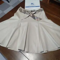 バーバリー　ブルーレーベル　フレアスカート