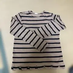 devirock ストライプ長袖カットソー 150