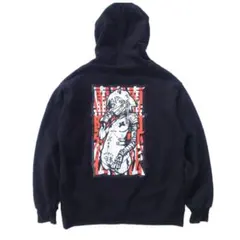 スウェット プルオーバー オリジナルパーカー　ブラック 黒 XL　archive