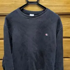 Champion ネイビー クルーネック トレーナー