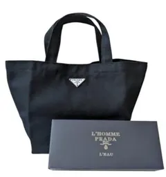 新品/未使用 PRADA/プラダ ノベルティトートバッグ ブラック