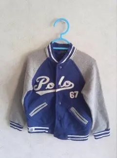 Polo Ralphlauren2/2T ジャケット ネイビー/グレー