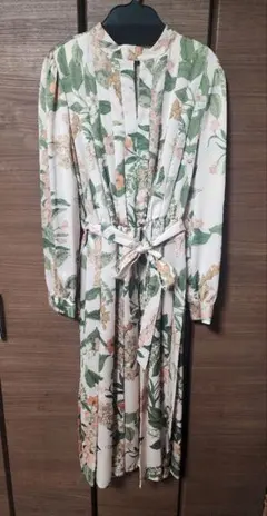 極美品✨Sov. ソブ lily bell シフォンワンピース プリーツ ブルー
