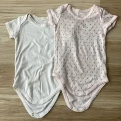 ベビー肌着　綿100 ロンパース　9month フランス子供服