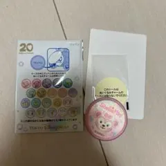 ダッフィー＆フレンズ 20周年 カラフルハピネス シェリーメイ　ワッペン