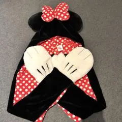 ディズニーリゾート　ミニーマウス　ファンキャップ　マフラー　手袋