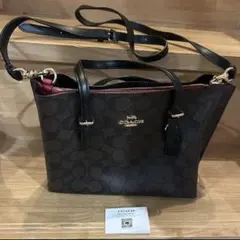 COACH シグネチャー2wayショルダーバッグ