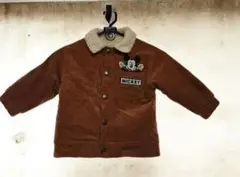 子供服 アウター ボアジャケット 100cm ミッキー