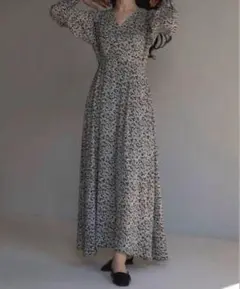 nairo フラワーカシュクールワンピースS