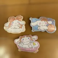 シナモンキャラクター シール3枚セット(非売品)