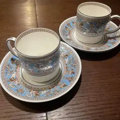 【みーちゃん様専用】wedgwood カップ&ソーサー　ペア
