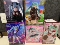 アニメキャラクター フィギュア5セット - メルカリ